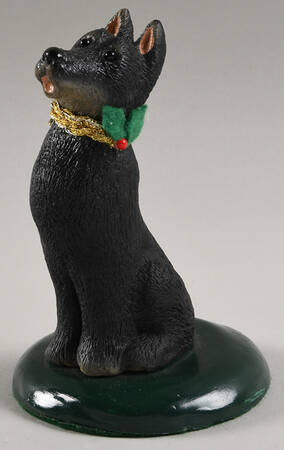 Singing Dogs Terrier With Gold Collar - No Box