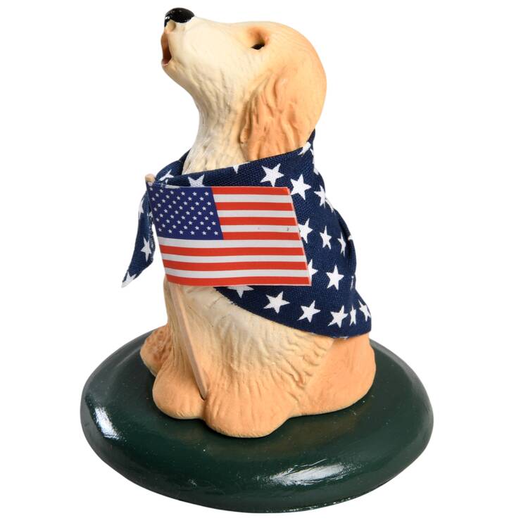 Singing Dogs Patriotic Retriever - No Box
