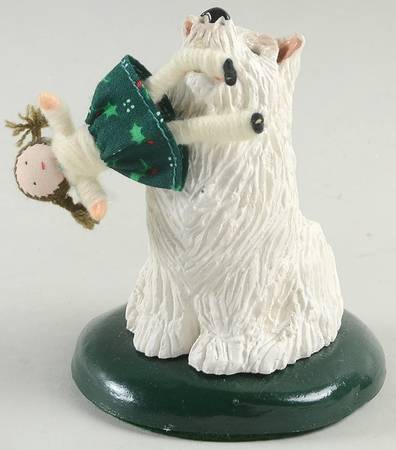 Singing Dogs West Highland With Doll - No Box