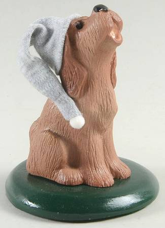 Singing Dogs Bloodhound With Grey Hat - No Box