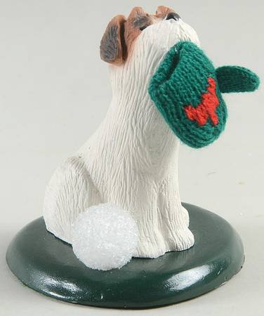 Singing Dogs Dog With Green Mitten - No Box
