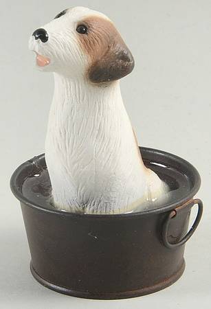 Singing Dogs Dog In Wash Bucket - No Box