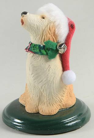 Singing Dogs Golden Retriever Christmas Collar - No Box