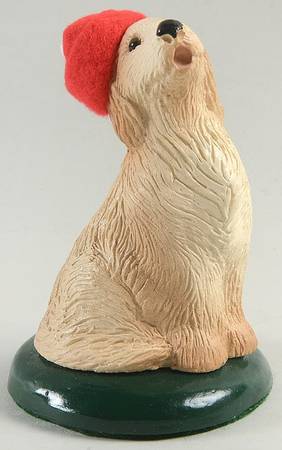 Singing Dogs Golden Retriever Red Hat - No Box