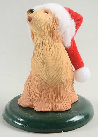 Singing Dogs Golden Retriever With Santa's Hat - No Box