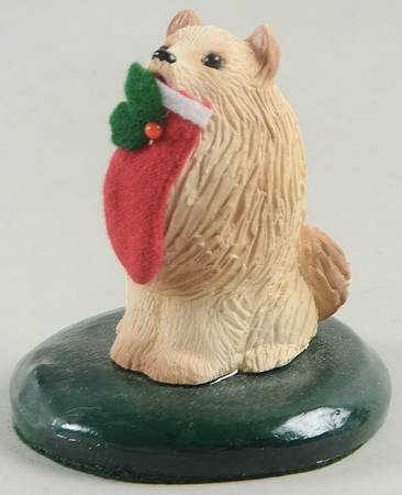 Singing Dogs Chow Chow With Stocking - No Box