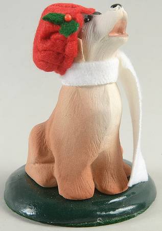 Singing Dogs Yellow Labrador With Red Hat - No Box