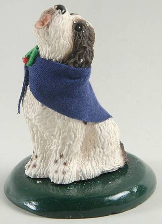 Singing Dogs English Setter With Blue Bow - No Box