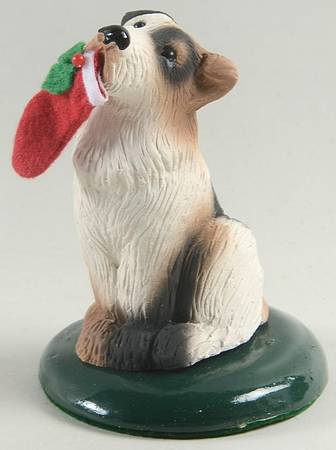 Singing Dogs Jack Russell With Stocking - No Box 108