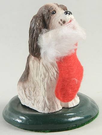Singing Dogs Springer Spaniel With Stocking - No Box