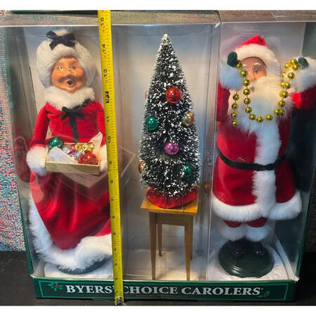 Santa & Mrs Claus Santa & Mrs Claus Decorating-Set Of 3 - No Box