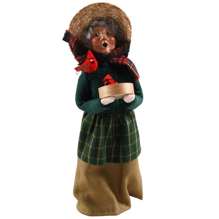 Santa & Mrs Claus Cardinal Mrs Claus - No Box