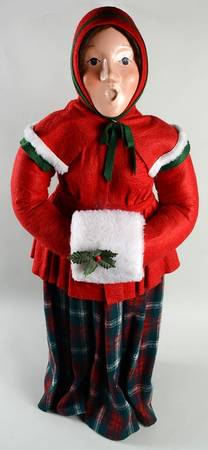Fireside Display Woman With Muff - No Box