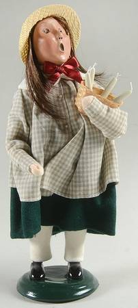 Yankee Candle Company Exclusives Elizabeth-Girl With Candles - No Box