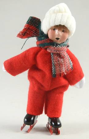 Winter Outdoor Activities Toddler On Skates - No Box