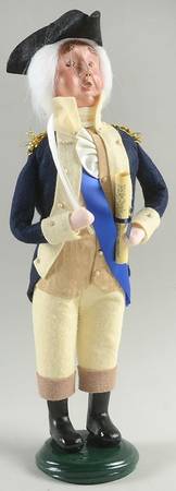 Historical George Washington With Constitution - No Box