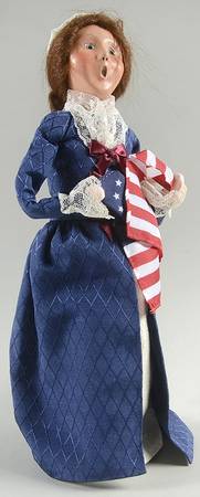 Historical Betsy Ross With Flag - No Box