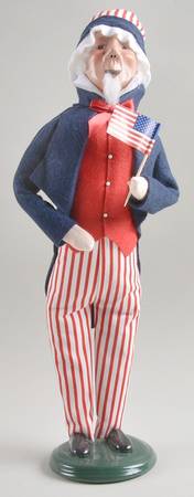 American Heritage Uncle Sam With Us Flag - No Box