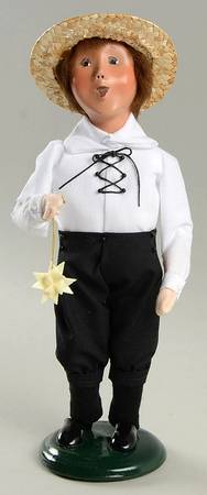 Old Salem-Salem Creek Moravian Boy With Star - No Box