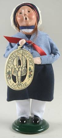 Christmas Store Exclusives Girl Sailor W/Lobster Sign-Christmas Hou - No Box