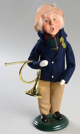 Musicians Post Horn Player-Boy - No Box