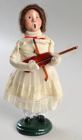 Musicians Girl With Violin - No Box
