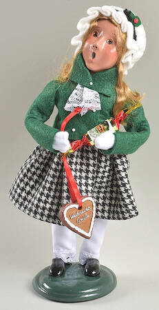 Christmas Market Christmas Sweets Girl With Gingerbread - No Box