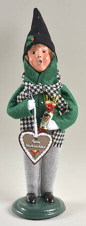 Christmas Market Christmas Sweets Boy With Gingerbread - No Box