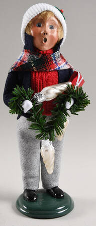 Christmas Market Ornament Family Boy - No Box