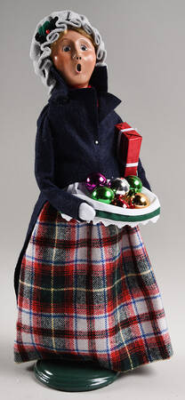 Christmas Market Ornament Family Woman - No Box
