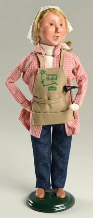 Spring Store Exclusives Woman In Apron With Hammer - No Box