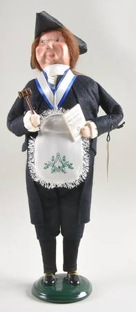 Masonic Brotherhood Brother Benjamin Franklin-1706-1790 - No Box