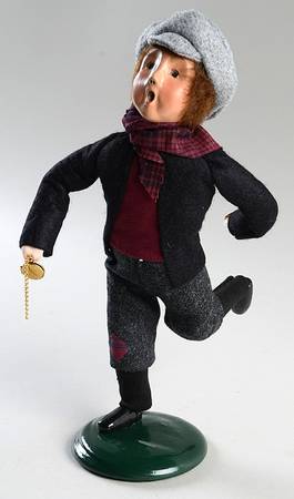 Byers Choice Days Boy With Pocket Watch - No Box