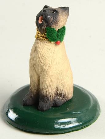 Singing Cats Siamese Cat With Gold Collar - No Box