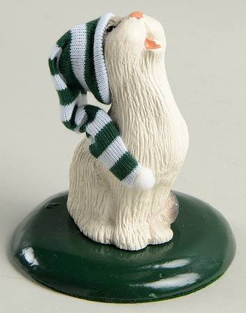 Singing Cats Cat With Green & White Hat - No Box