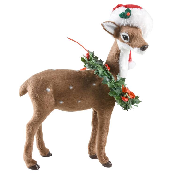 Animals Reindeer With Wreath - No Box