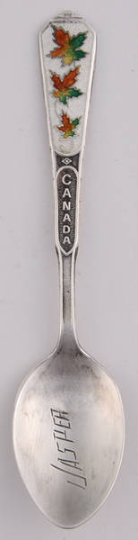 Countries Souvenir Spoons (Sterling) Jasper, Canada - No Box