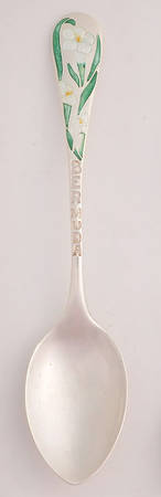 Countries Souvenir Spoons (Sterling) Bermuda (White Lilies) - No Box
