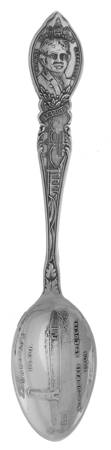 1904 World's Fair Spoon-St Louis by Baker Manchester