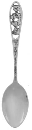 Souvenir Spoon Jamestown Va 1607 - No Box