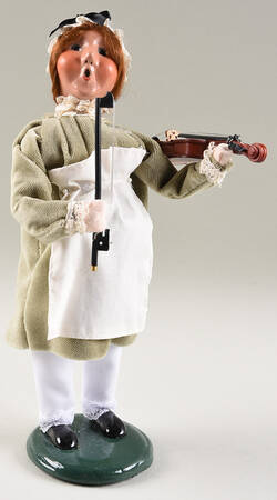 Colonial Collection Colonial Girl With Violin - No Box