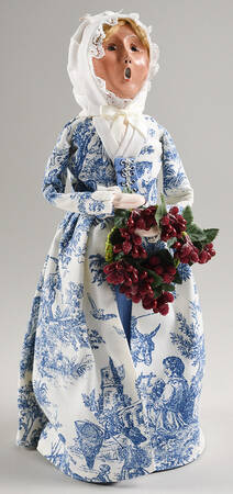 Colonial Collection Colonial Woman With Wreath - No Box