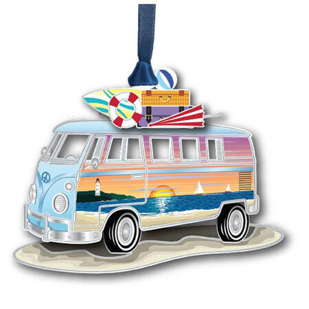 Coastal Ornaments Coastal Van - Boxed