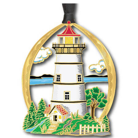 Coastal Ornaments Inland Lighthouse - Boxed