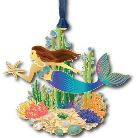 Coastal Ornaments Mermaid - Boxed