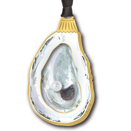 Coastal Ornaments Oyster - Boxed