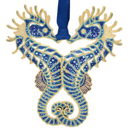 Coastal Ornaments Sea Horses - Boxed