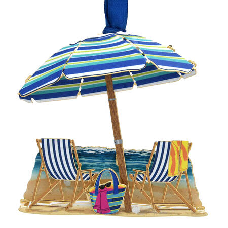 Coastal Ornaments At The Beach - Boxed