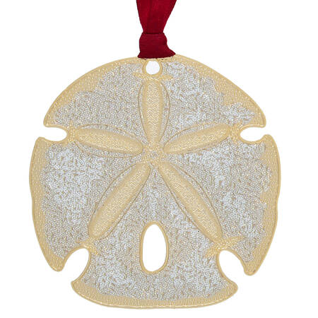 Coastal Ornaments Sand Dollar - Boxed