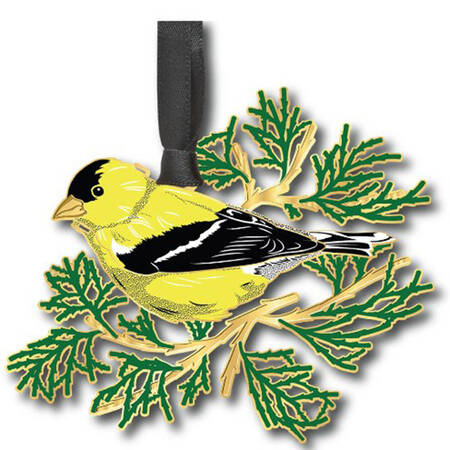 Nature Ornaments Goldfinch - Boxed